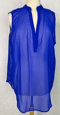 Royal Blue Cover Blouse